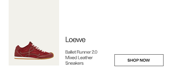 Loewe - Ballet Runner 2.0 Mixed Leather Sneakers - Shop Now