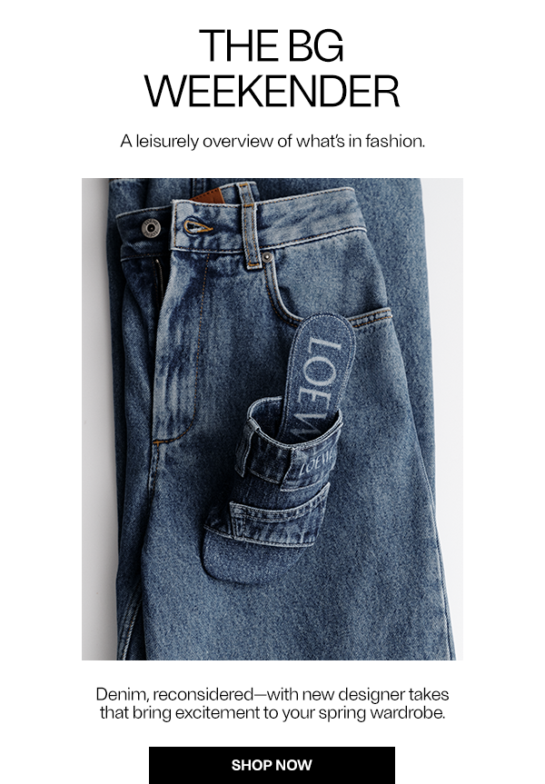 The BG Weekender- Denim, reconsidered - Shop Now