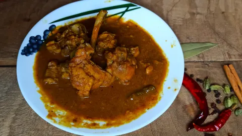 bengali style chicken masala gravy