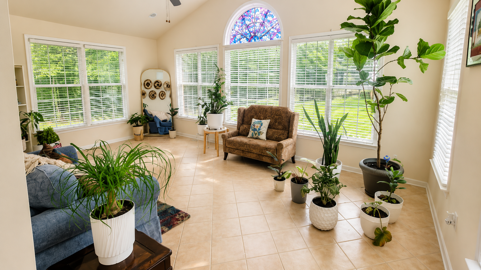 The Sunlit Garden Room