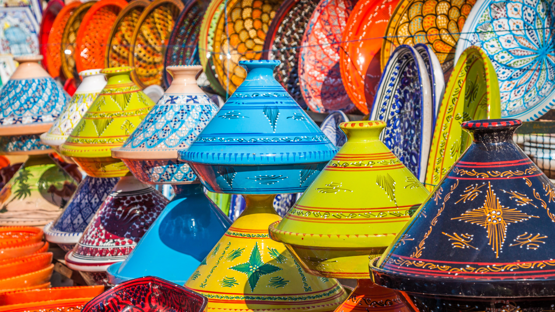 The souks of Marrakech