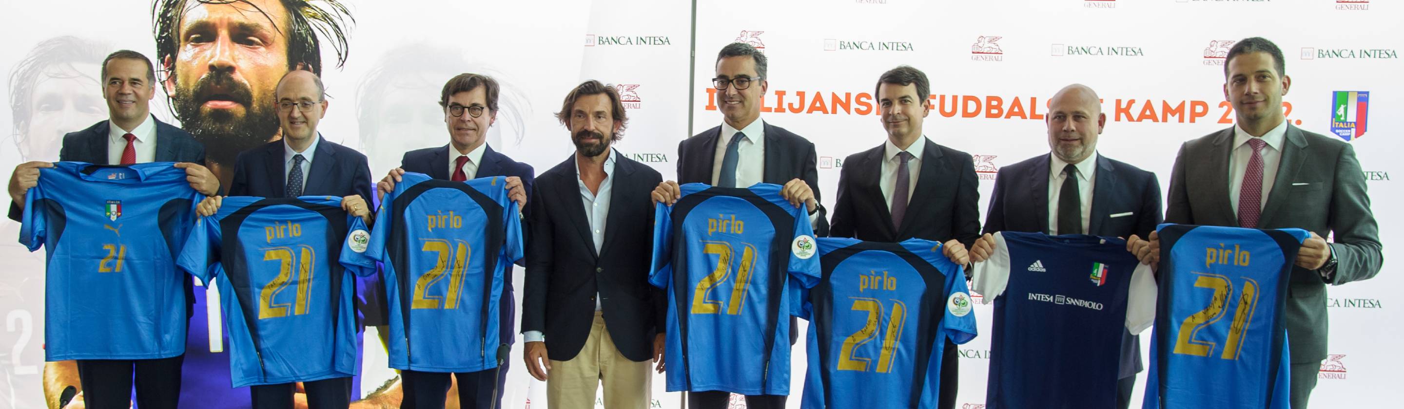 banca intesa andrea pirlo delta generalli football camp