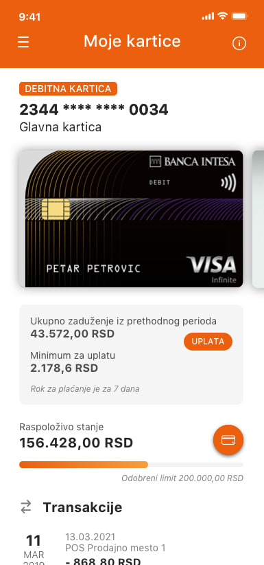 Visa Infinite