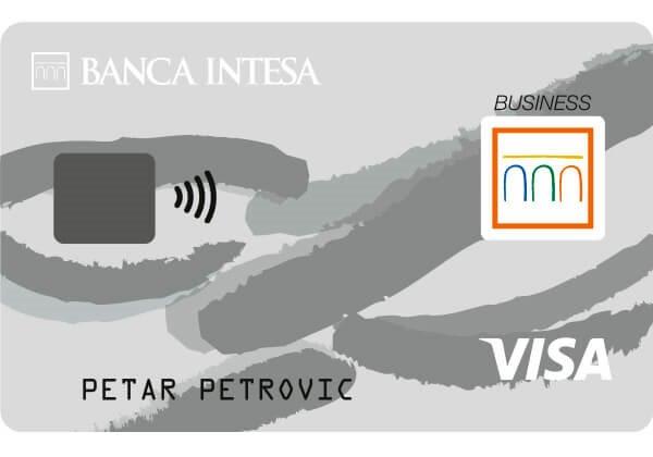 visa business debit kartica banca intesa 