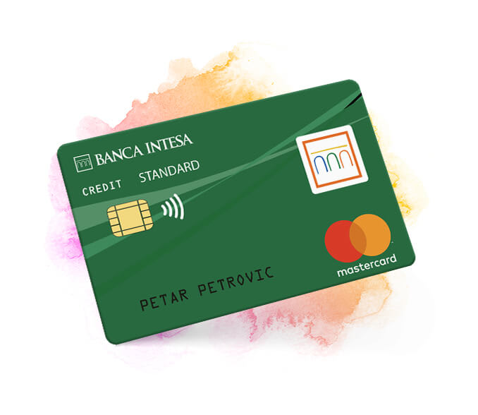 credit cards banca Intesa Mastercard standard