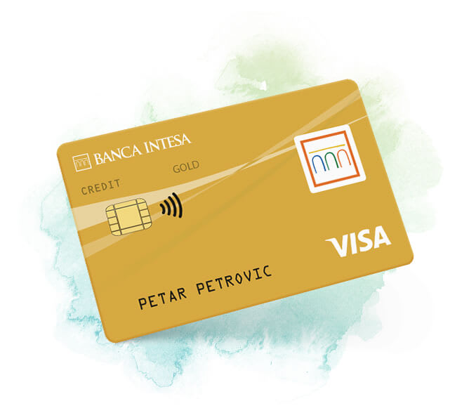 Visa gold kreditna kartica