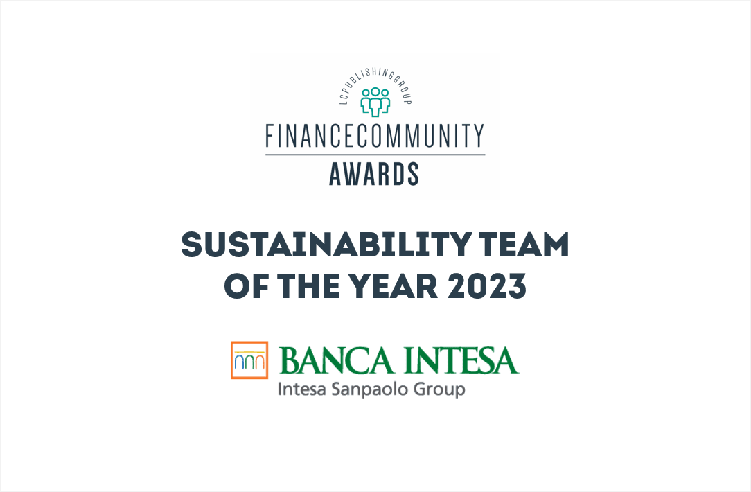 esg banca intesa award