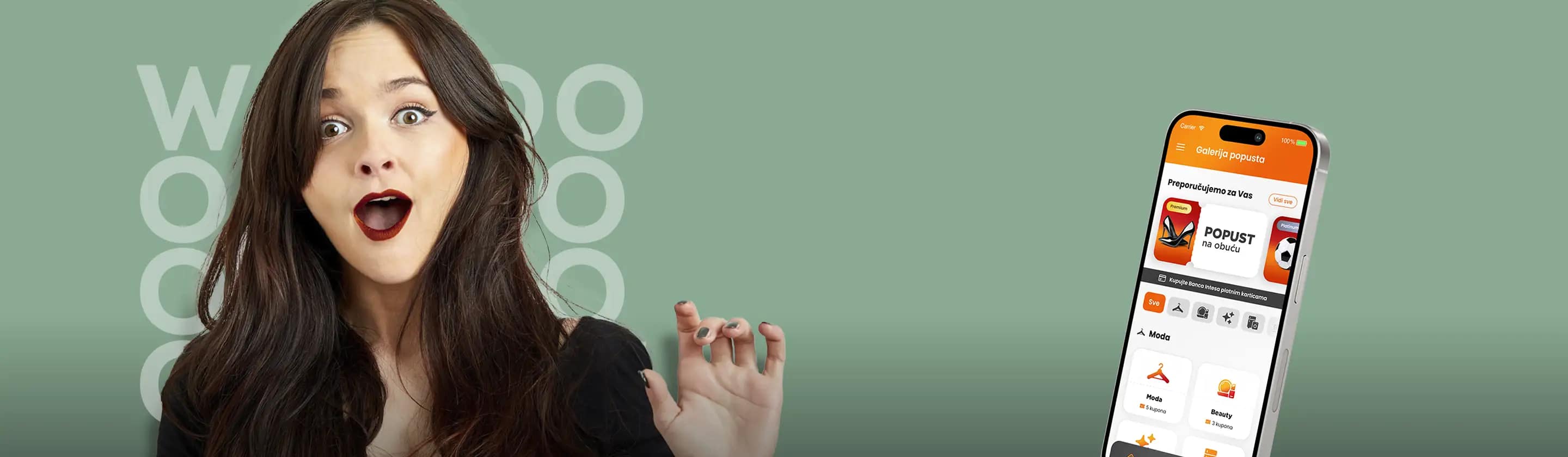 intesa mobi banca intesa digitalno bankarstvo  galerija popusta