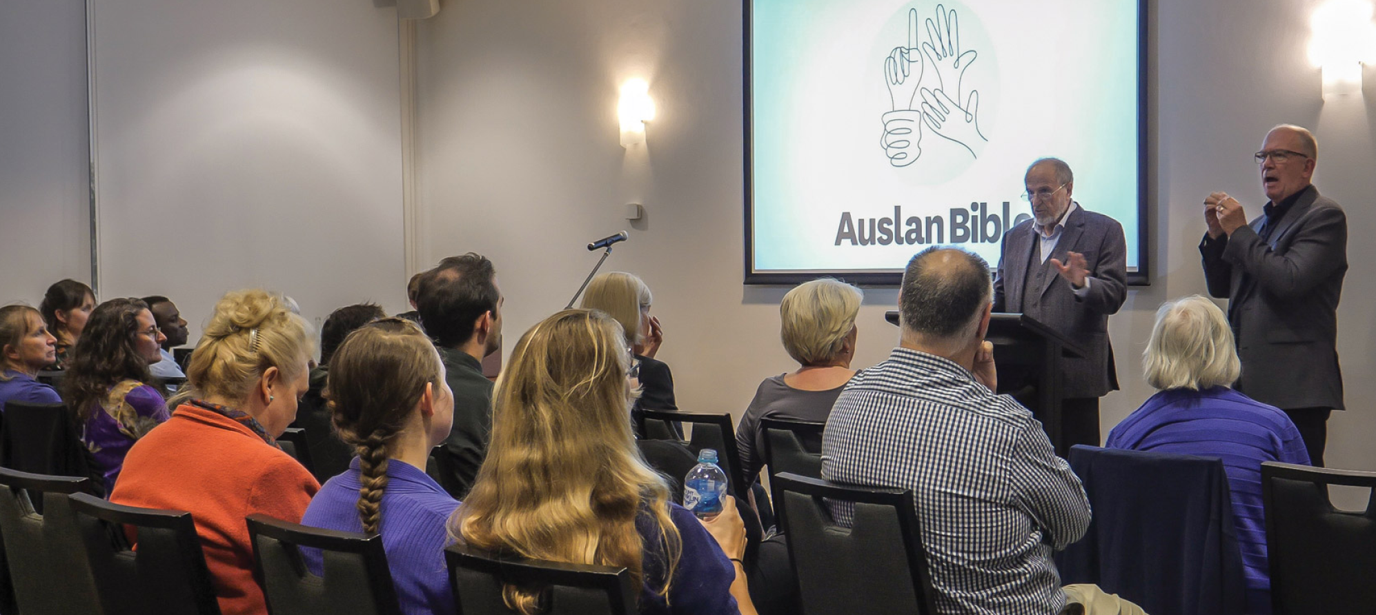 Only 2 books of the Bible have been translated into Auslan Only 2 books of the Bible have been translated into Auslan