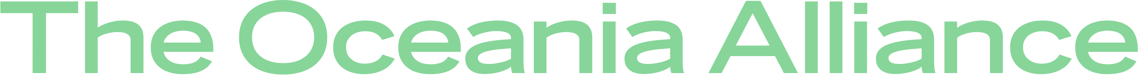 The Oceania Alliance