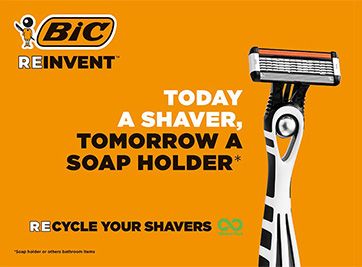 BIC e TerraCycle lançam novo programa de reciclagem de navalhas em Espanha