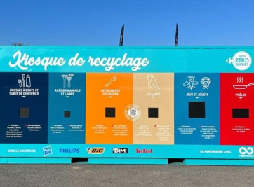 BIC s'associe à Carrefour et TerraCycle pour créer les premiers kiosques de recyclage alliant économie circulaire et défense du pouvoir d’achat