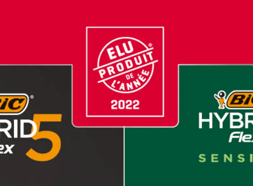 BIC Hybrid Flex shaving line elected "Product of the year" in France