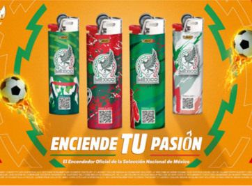 BIC Ignites the Passion for Soccer as Official Lighter of the Mexico National Team 