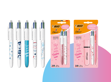 BIC s’engage pour Octobre Rose et Novembre Bleu avec des collections solidaires