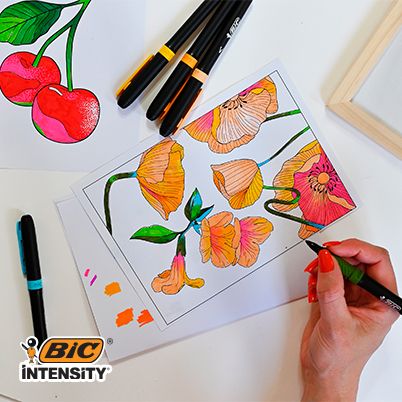 Intensity - Adult colouring