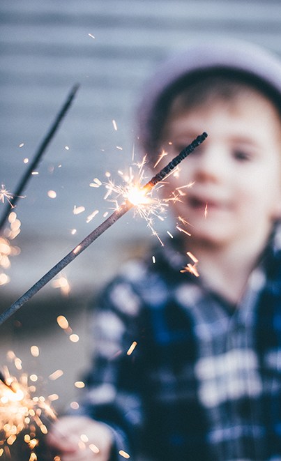 Les enfants et le feu