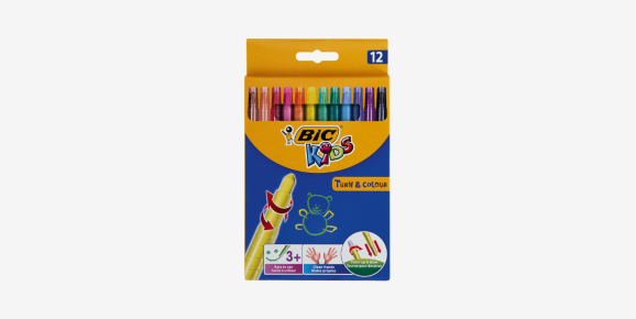 BIC Kids Evolution Illusion Erasable Colouring Pencils - Assorted