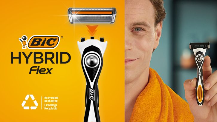 DÉCOUVREZ BIC® HYBRID FLEX DÉCOUVREZ BIC® HYBRID FLEX