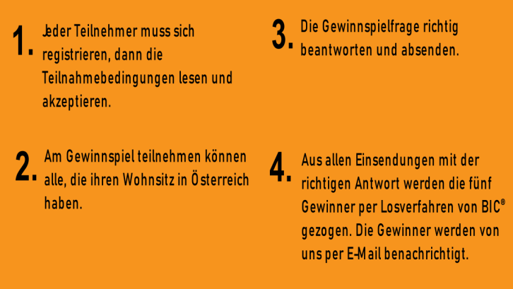 DAMIT’S RUND LÄUFT: DIE REGELN