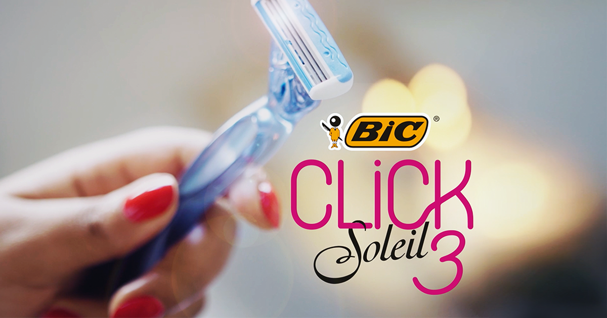 BIC Soleil Click 3 • BIC Shavers