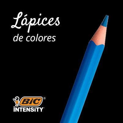 Lapices de colores Bic Intensity UP Triangulares caja 12