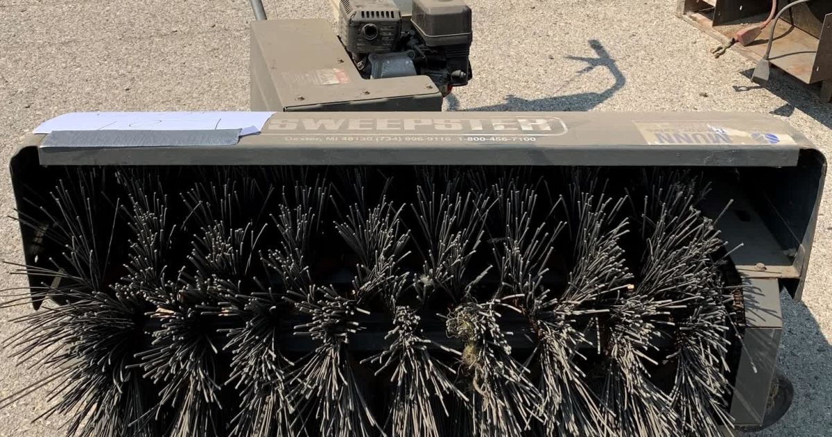 Sweepster Brush Sweeper Offsite; Auburn Hills, MI BidCorp Auctions