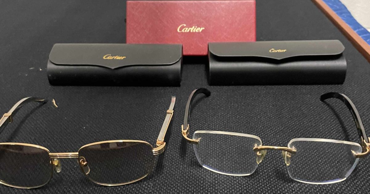 2 pair Cartier glassesused BidCorp Auctions