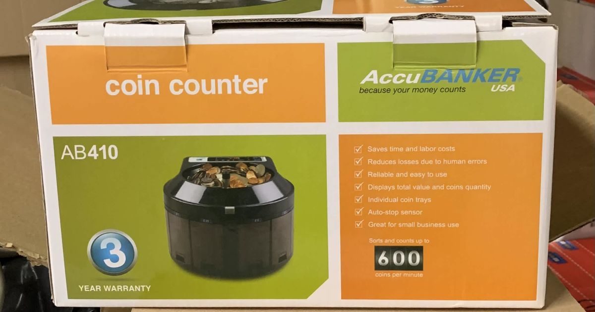 Coin Counter BidCorp Auctions