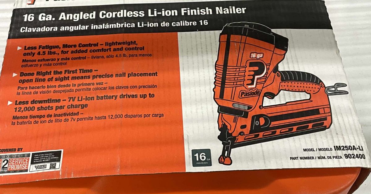 Paslode finish Nailer BidCorp Auctions