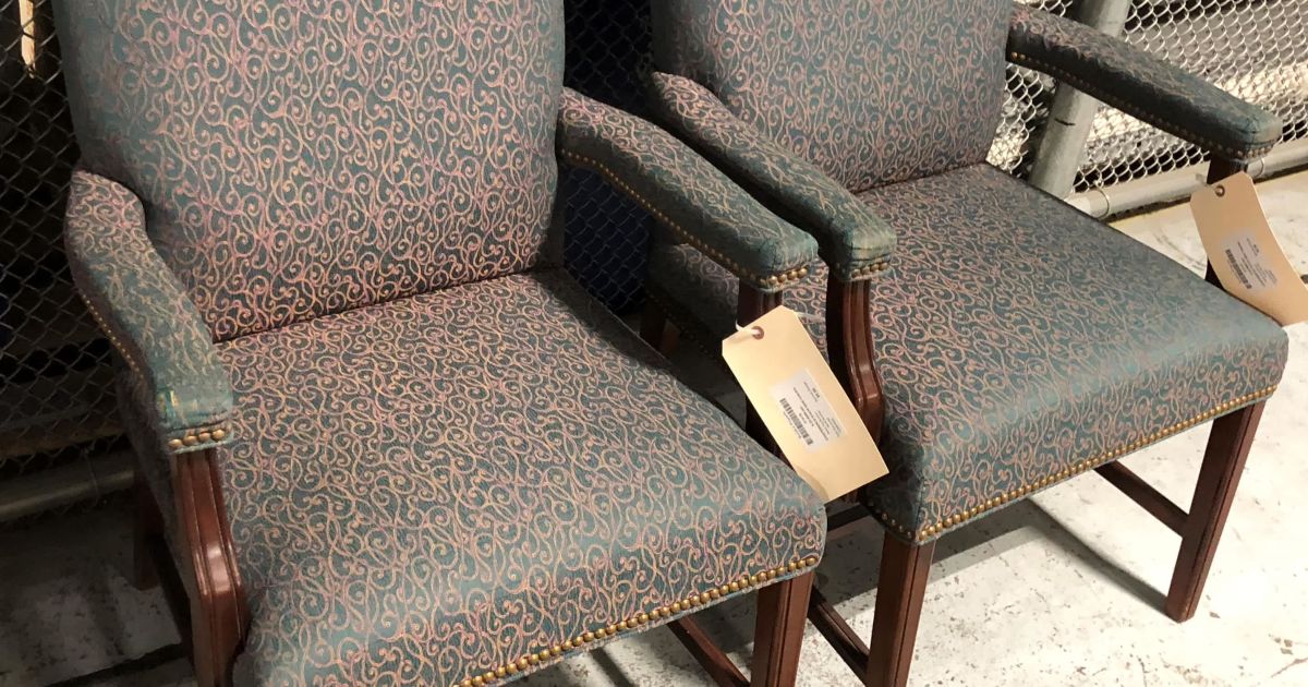 2Green Conference Room Side Chairs w/ arms MiBid Auctions