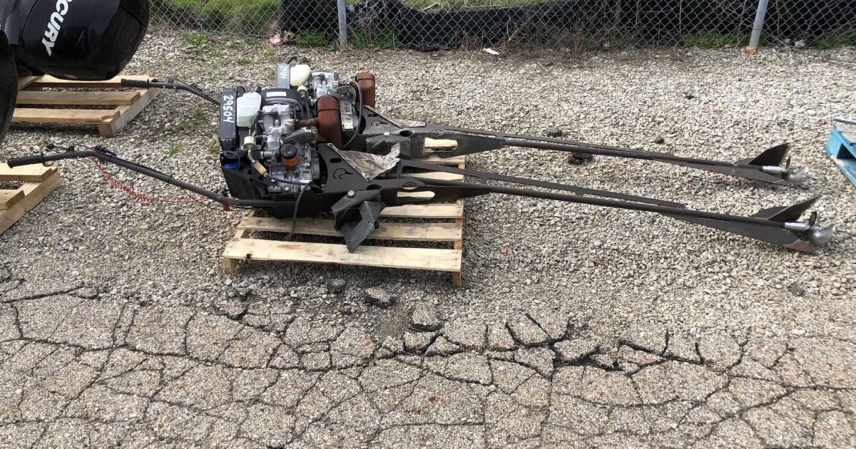 Two (2) 2004 Kawasaki 27HP Outboard Boat Motors BidCorp Auctions