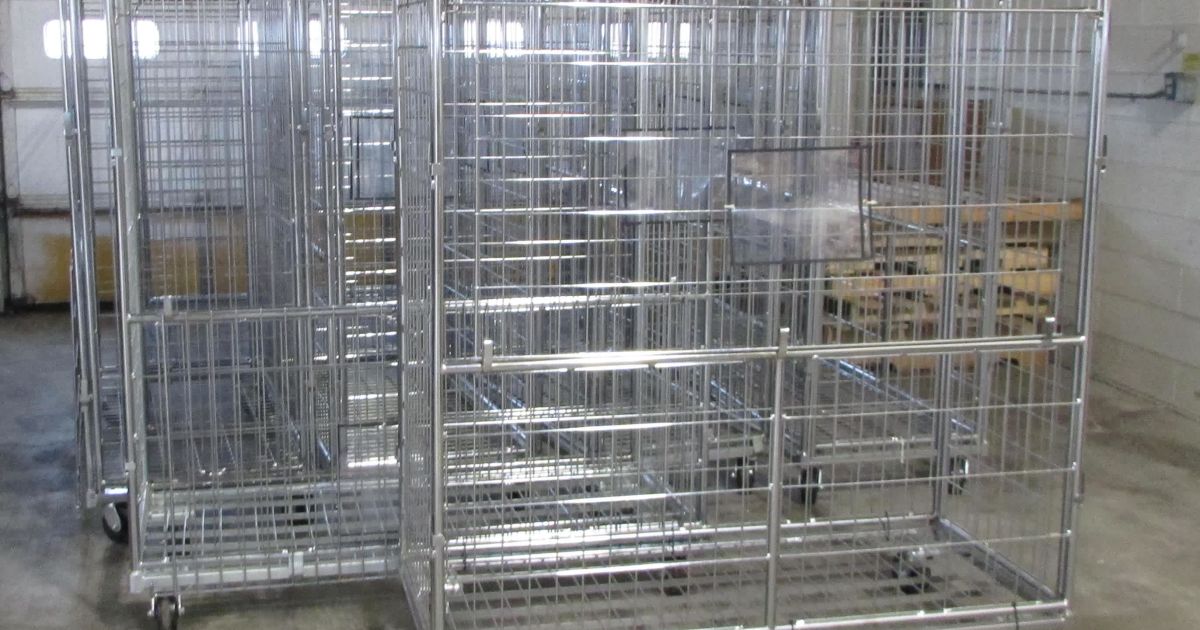 Metal Wire Cages on Wheels BidCorp Auctions