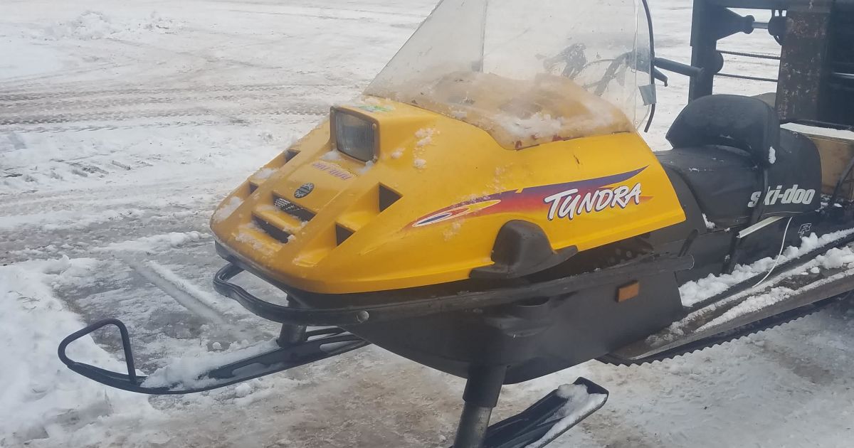 1999 Ski Doo Tundra R Snowmobile, Tag118732, Offsite; Marquette, Mi
