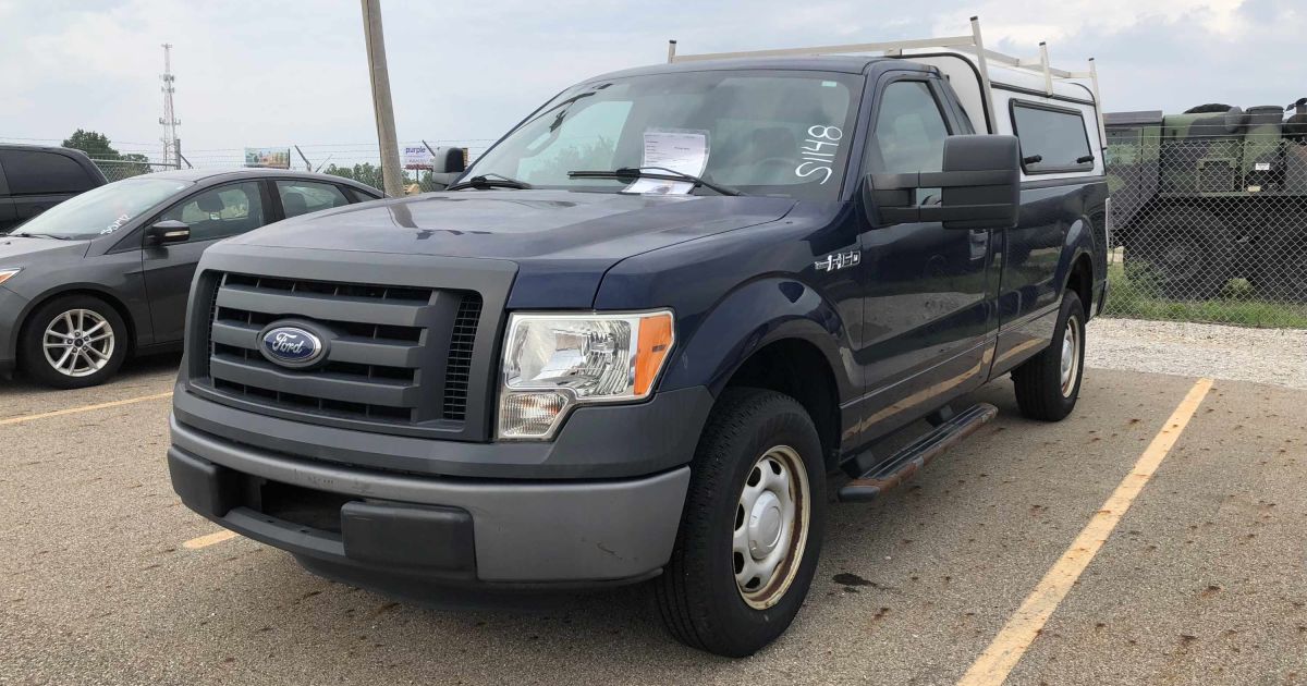Tow Out 2011 Ford F150 2DR 2WD Pickup Truck Last Known 23,079 Miles