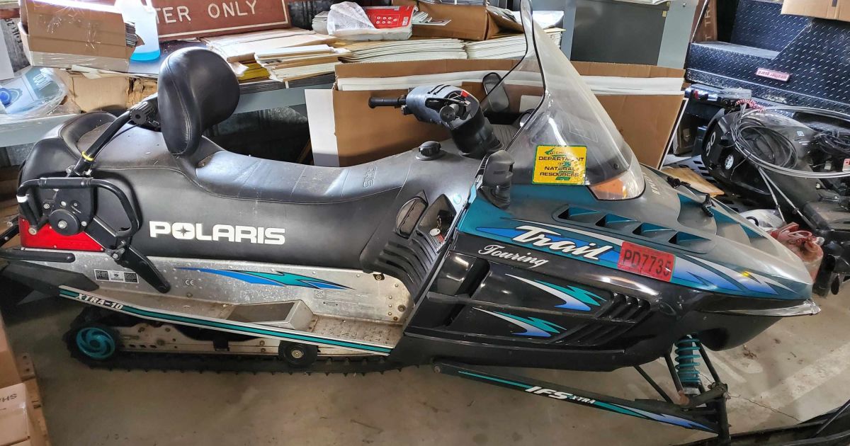 1999 Polaris Indy Trail Snowmobile, Offsite; Cadillac, Mi. 49601
