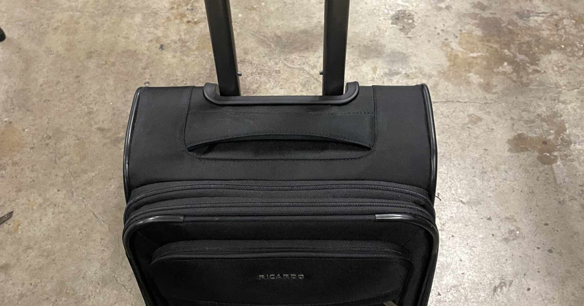 Ricardo Beverly Hills Black Suitcase - BidCorp Auctions