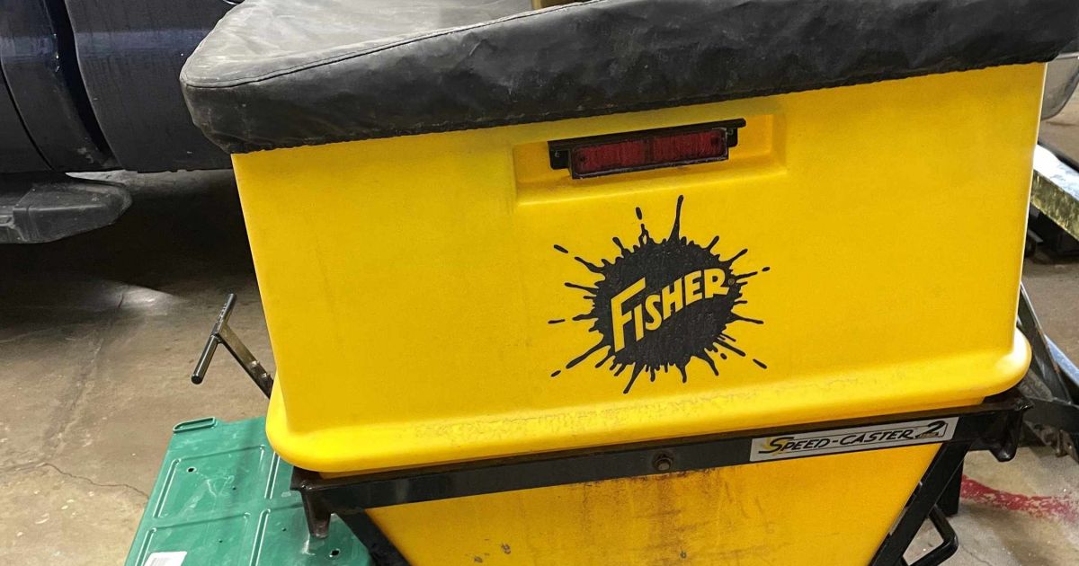 Fisher Salt Spreader rear mount BidCorp Auctions