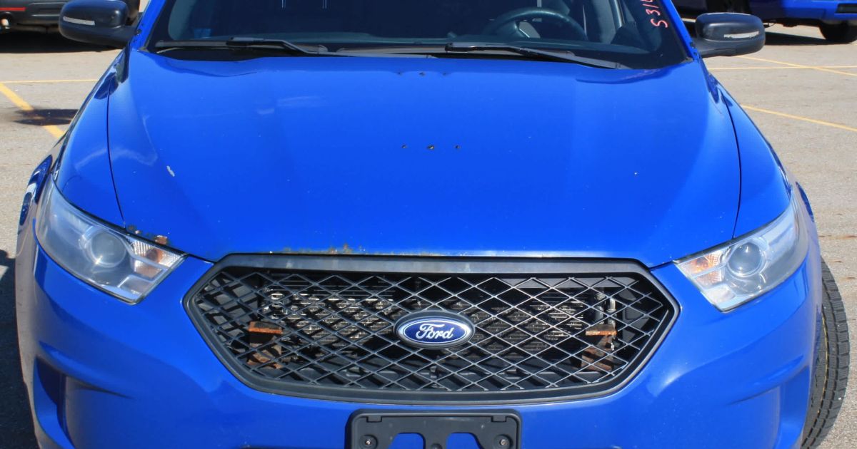 2013 Ford Police Interceptor 4DR AWD Sedan 108,610 Miles #S3188