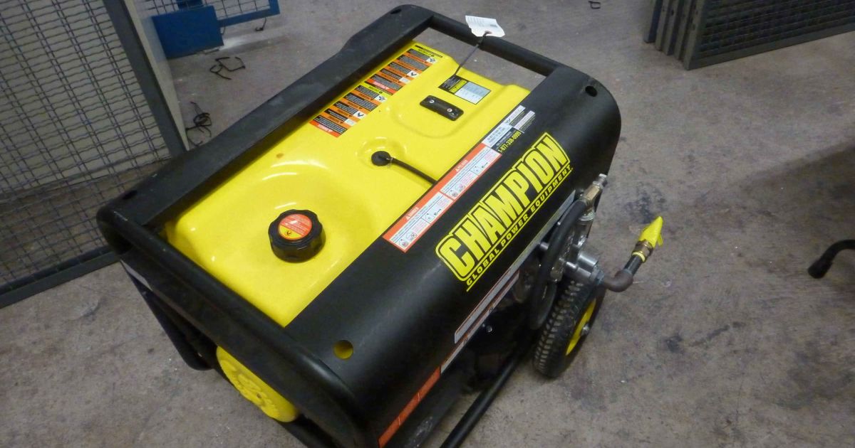 Champion Generator BidCorp Auctions