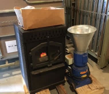 Magnum Baby Countryside Pellet Stove Bidcorp Auctions