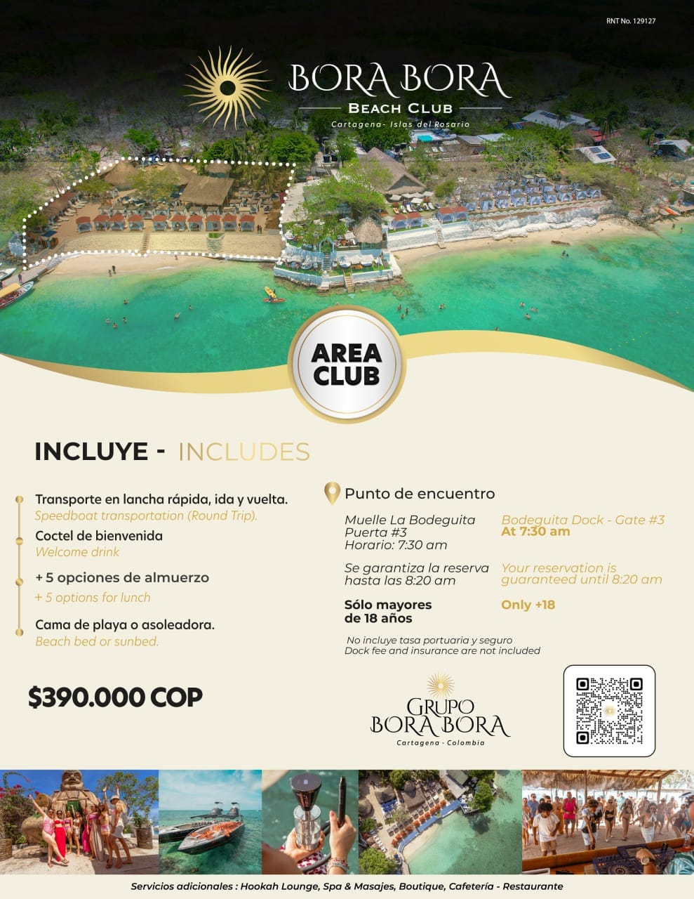 Bora Bora Beach Club - Área Club