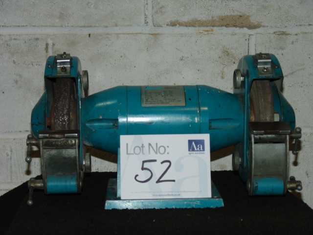 Wolf 8 Type 8726 Double Ended Bench Grinder On Auction Now At