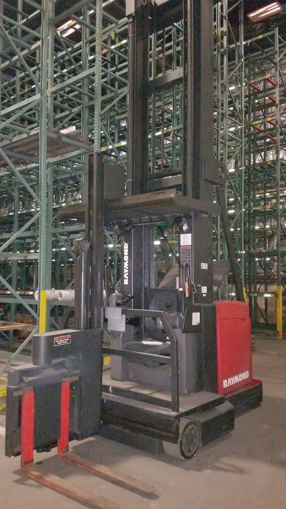 Raymond Swing Reach Truck On Sale Now At Ge Events