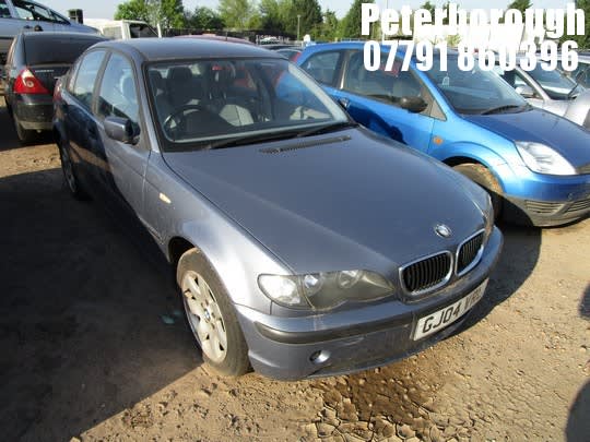 Location Peterborough 2004 Bmw 318i Se 4 Door Saloon On Auction