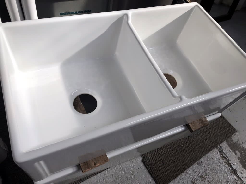 Rak Fireclay Belfast Style Double Sink 830 X 460 X 250 1st