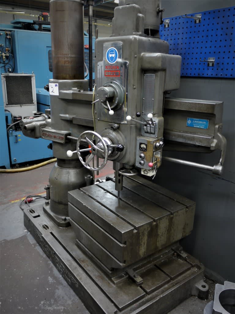Kitchen Walker Radial Arm Drill Model 4 0 E2 On Auction Now At