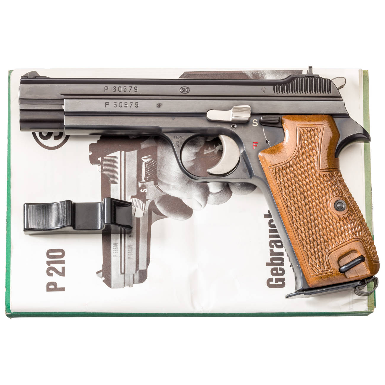 SIG P 210-1, im Karton - Auktionen & Preisarchiv