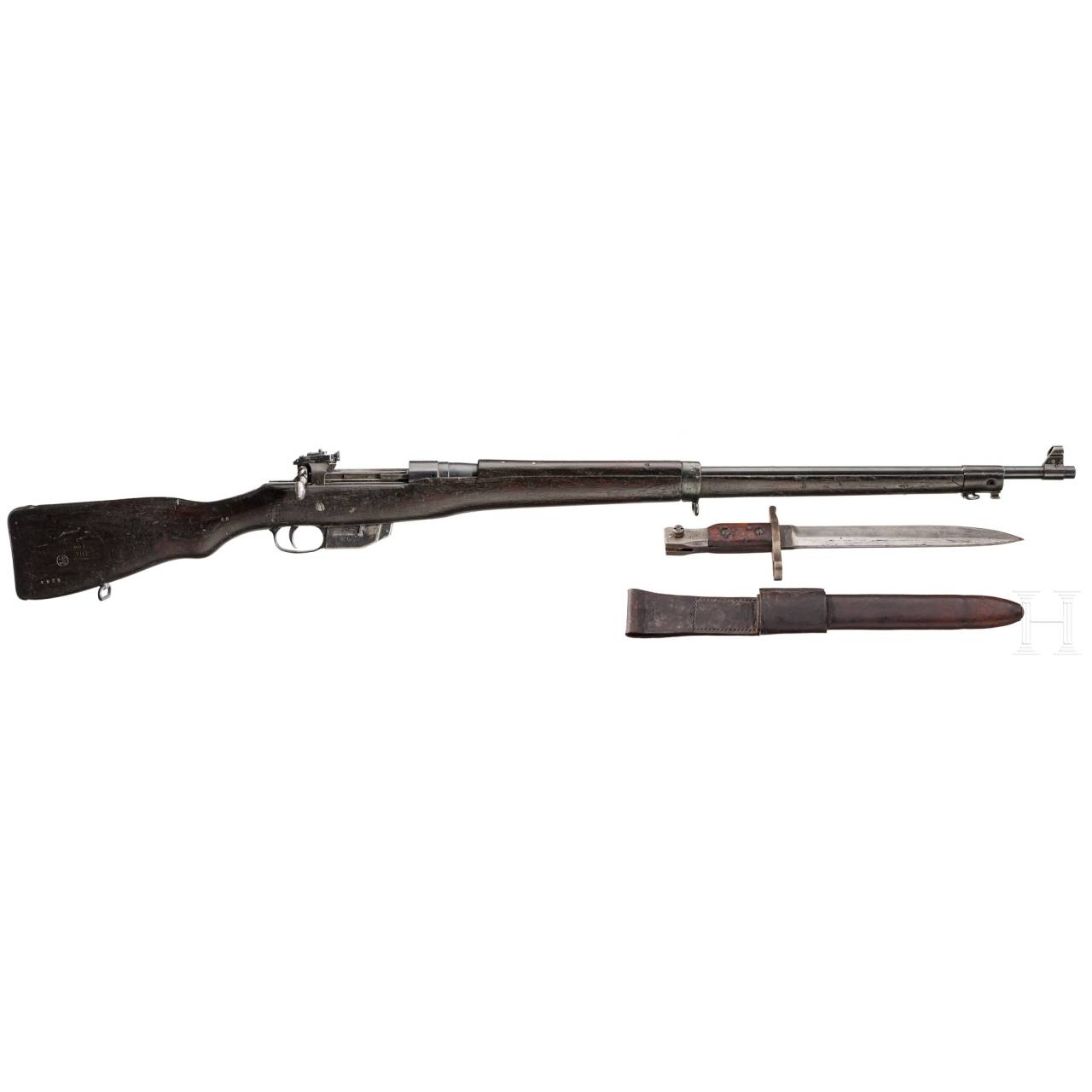 Ross Rifle Mark III, Military Model 1910, mit auctions