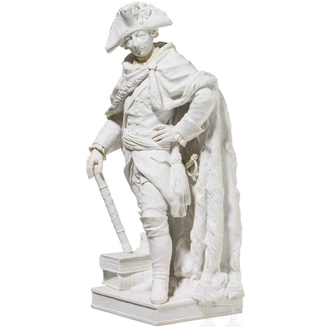 König Friedrich II. von Preußen - Porzellanfigur, 20. Jhdt.